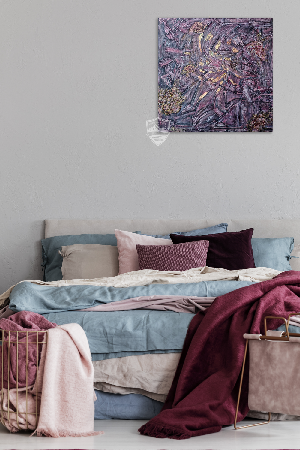 Сказки спящей Богини рельефная картина автор Ирина Бабина